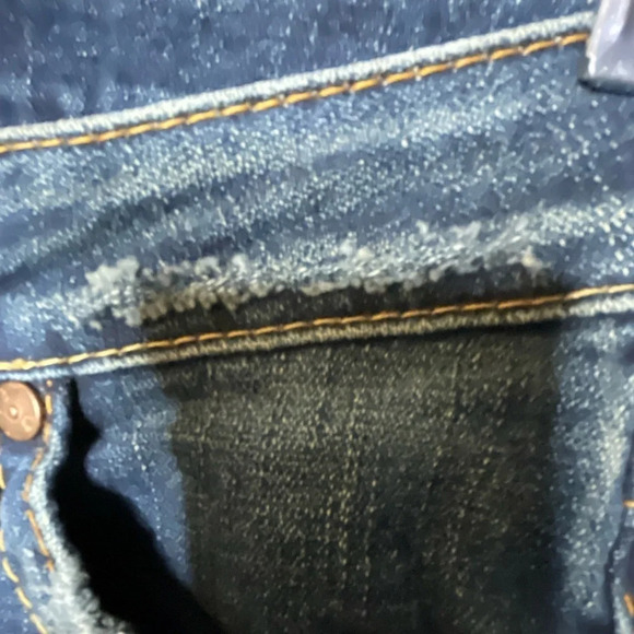 True Religion Joey Flare Distressed Jeans Women’s Size 26 Low Rise Y2K CA#30427 - Picture 12 of 15